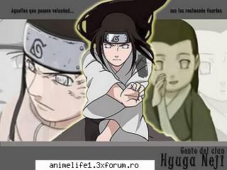 care e personajul vostru favorit din naruto?
al meu e neji hyuuga^^ personajul favorit